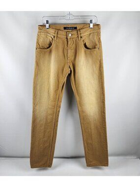 Driftwood Jeans Mens 32x31 Brown Straight Leg Denim